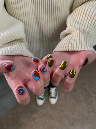 ネイル twoo______ miyuのネイルデザイン