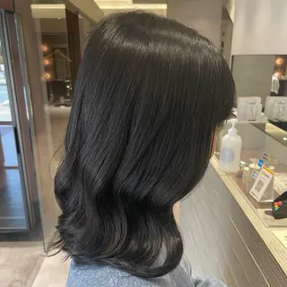 ミディアム カラー ヘアアレンジ .⋆⟡💖 Marin💖⟡⋆.のヘアスタイル