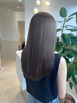 ロング カラー SALOWIN京都河原町suite店所属・うる艶カラー／ 髪質改善／arisaのヘアスタイル