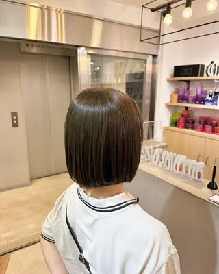 ミディアム 加藤 優眞のヘアスタイル