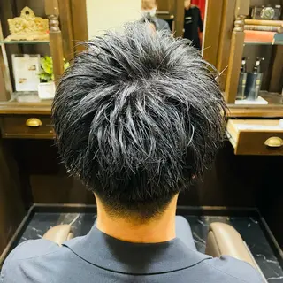 ショート メンズ premium barber表参道店所属・新田 梨乃のヘアスタイル