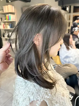 ミディアム ✨似合わせカット/ 艶カラー恵比寿✨のヘアスタイル