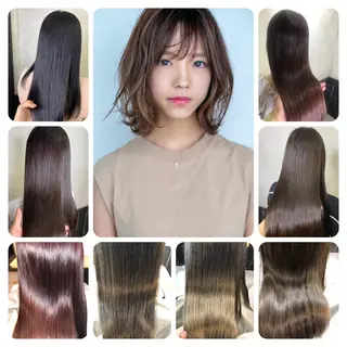 ロング パーマ ヘアアレンジ AUBE HAIRazul吉祥寺所属・綺麗な髪質にしたい方 限定🌈清水 祥のヘアスタイル