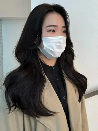 ロング カラー 【韓国ヘア・ネイル】 HINATA🍒のネイルデザイン