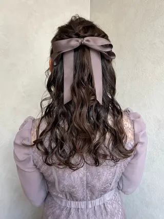 セミロング 濱野 梨奈のヘアスタイル