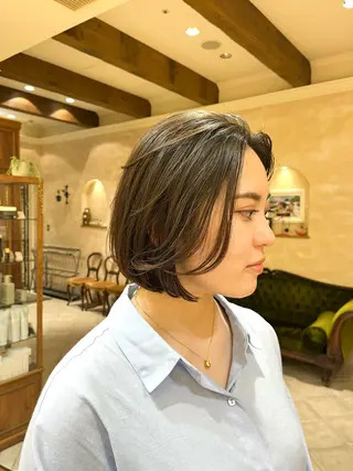 ショート 青山 莉奈のヘアスタイル