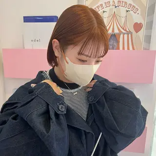 ショート カラー 🎀ダブルカラー/ ピンク×ガーリー🎀のヘアスタイル