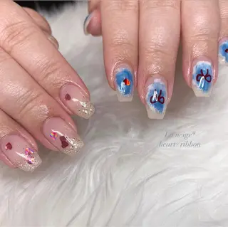 ネイル La neige* yuki 🥯🍑のネイルデザイン