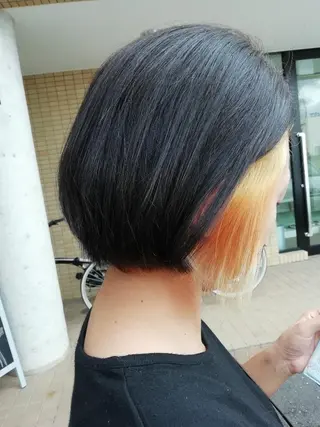 カラー 堀 望美のヘアスタイル