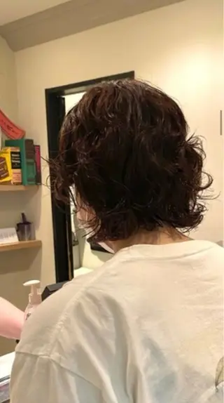 ショート パーマ HAIR'S Lunetta abeno所属・MIZUKI 💜🎀のヘアスタイル