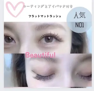 マツエク・マツパ Crebia 京子のマツエク・マツパデザイン