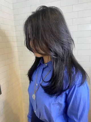 セミロング ALPHA  HAIR所属・西院/ TAKAのヘアスタイル