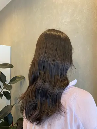 ロング カラー 艶カラー 藤澤さくらのマツエク・マツパデザイン