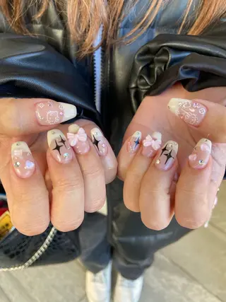 ネイル 🧸プルエクステ❤︎ ネイルKAO🧸のヘアスタイル