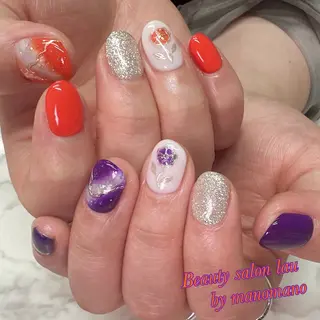 ネイル ラウバイマノマノ なかざとのネイルデザイン