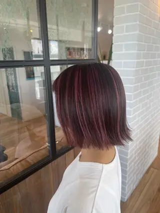 カラー LA BELLA所属・LA BELLA マリナのヘアスタイル