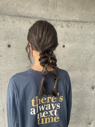 ヘアアレンジ am eyelash salon所属・am eyelash ❁︎ kasumiのマツエク・マツパデザイン