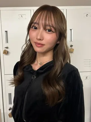 カラー 梅田/韓国ヘア/ 似合わせ/わかな🍓のヘアスタイル