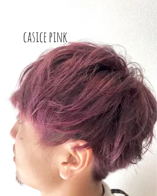 ショート カラー メンズ 年間1500人担当 代表 南一路のヘアスタイル