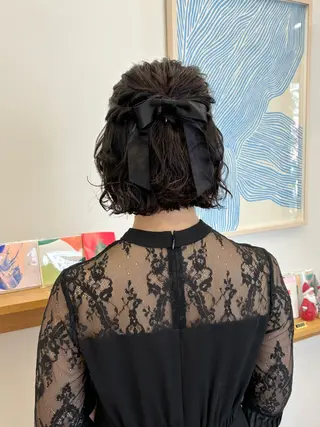 ショート ヘアアレンジ 武田美空🐇 ヘアアレンジ/カラーのヘアスタイル