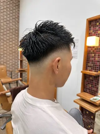 ショート メンズ peakshair所属・艶々になる髪質改善 𝒀𝑼𝑻𝑶のヘアスタイル