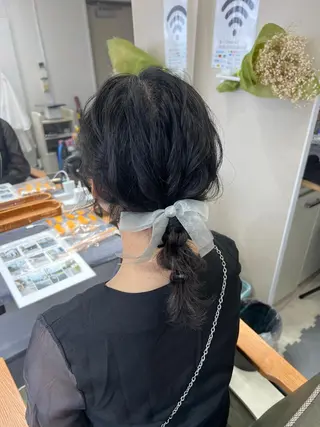 ミディアム ヘアアレンジ 山室 敬義のヘアスタイル