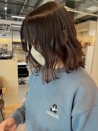 ミディアム 韓国ヘア🇰🇷 YUKINAのヘアスタイル