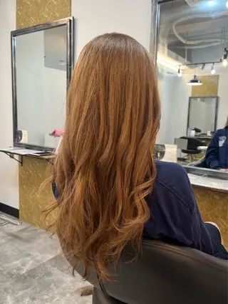 ロング メンズレディース カット無料🌼岩山のヘアスタイル
