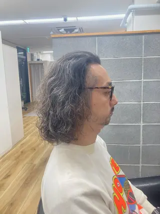 セミロング メンズ特化/垣見 隼人のヘアスタイル