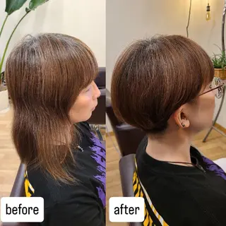 ショート シ マのヘアスタイル