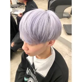 ショート カラー 推しカラー✨ オタク美容師ユウカのヘアスタイル