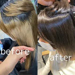 ロング 大橋 美咲のヘアスタイル