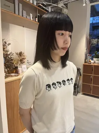 ミディアム yelm (official)のヘアスタイル