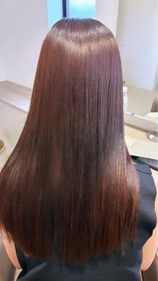 ロング モデルさん募集🌟 艶カラー/杉山海帆のヘアスタイル