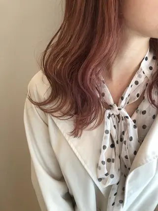 ロング カラー 似合わせ.ﾍｱｾｯﾄ 得意🌹井上美沙のヘアスタイル