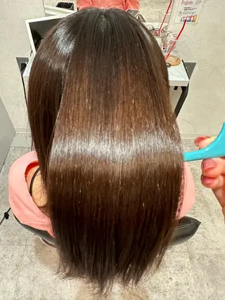 セミロング 韓国風🫧髪質改善 Bonheur辻結凪のヘアスタイル