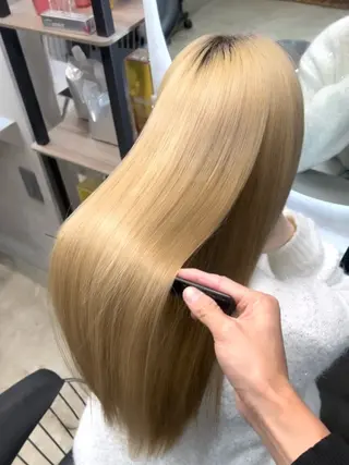 ロング etora 渋谷所属・ワンホンヘア🇨🇳 髪質改善/itaruのヘアスタイル