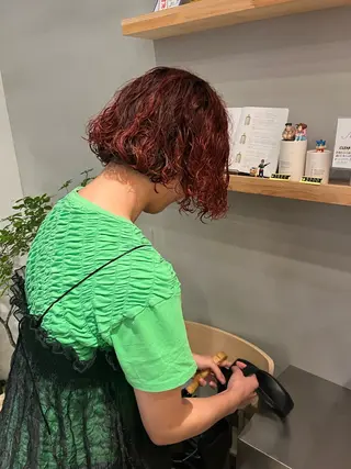 ショート パーマ/ボブ 似合わせヘア/ショウのヘアスタイル