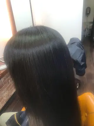 ロング パーマ 桧山 真のヘアスタイル