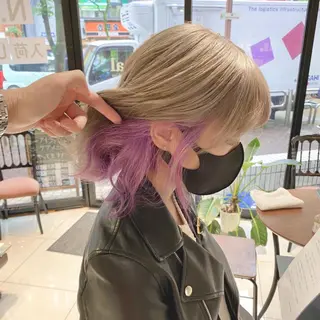 ミディアム カラー 髪質改善専門店QOLU所属・✨髪質改善専門店✨ QOLU✨のヘアスタイル