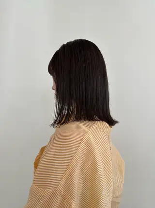ミディアム カラー hase ／tsunaguのヘアスタイル
