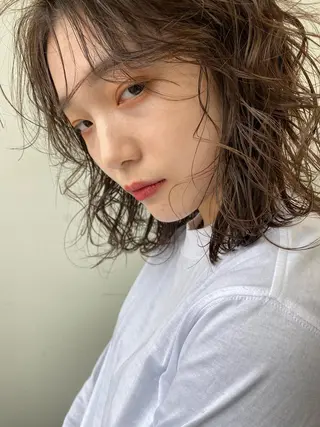 ミディアム 小澤大輔 YOLO hairのヘアスタイル