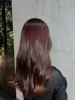 ロング レイヤー×透明感 ヘアセット/ミサトのヘアスタイル