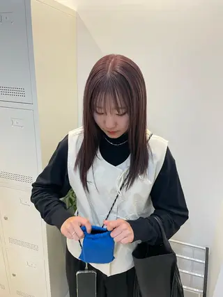 ミディアム 東京の技術を 京都で✂︎🕊️💖のヘアスタイル