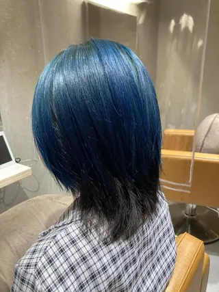 カラー 艶髪/韓国風🤍🖤 小林実央‎のヘアスタイル