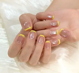 ネイル ビルドアップ ビューティーのネイルデザイン