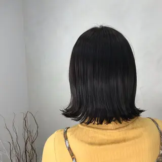 ミディアム カラー 飯塚 青空のヘアスタイル