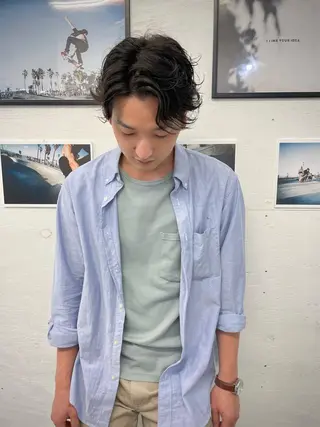 メンズ 篠崎 佑季のヘアスタイル