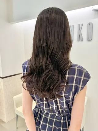 ロング パーマ ZENKO表参道店所属・デジタルパーマ 🌀ボブ　萩原　龍のヘアスタイル