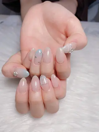 ネイル MiKi Nai池袋 長さだし得意のネイルデザイン